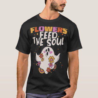 Bloemen Voeden de Ziel Botanie Enthousiast Botanic T-shirt