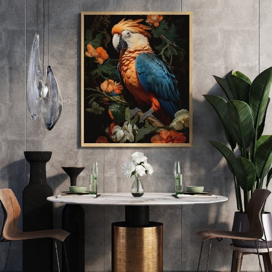 Bloemen Vogelpapegaai Decoupage Tissue Paper Tissuepapier