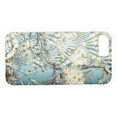 Bloemen, vogels, schelpen Case-Mate iPhone case (Achterkant (Horizontaal))