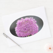 Bloemen voor allen ovale sticker (Envelop)