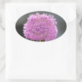 Bloemen voor allen ovale sticker (Tas)