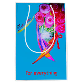 Bloemen voor alles Gift Bag Medium Cadeauzakje