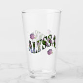 Bloemen voor Alyssa, Glas (Voorkant)