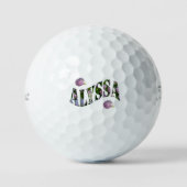 Bloemen voor Alyssa, Golfballen (Voorkant)
