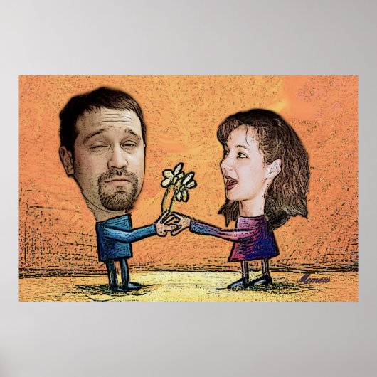 bloemen voor Chris Poster (Voorkant)