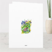 Bloemen voor de beste moeder! kaart (Achterkant)