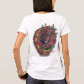 Bloemen voor de dood t-shirt (Achterkant)
