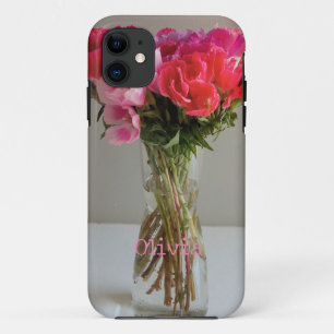  Bloemen voor Februari Photograph+Custom Name Case-Mate iPhone Case