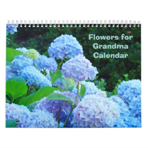 Bloemen voor Grandma Calendar Flower Photography Kalender
