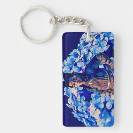 Bloemen voor haar Sleutelhanger