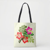 Bloemen voor Hawaii Admissions Day - Hawaii Dag Tote Bag (Voorkant)