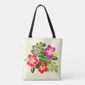 Bloemen voor Hawaii Admissions Day - Hawaii Dag Tote Bag (Achterkant)