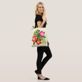 Bloemen voor Hawaii Admissions Day - Hawaii Dag Tote Bag (Op model)