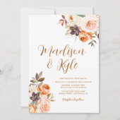 bloemen voor herfst kaart (Voorkant)