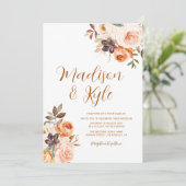 bloemen voor herfst kaart (Staand voorkant)