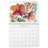 Bloemen voor het Jaar Kalender (Jan 2027)