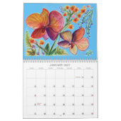 Bloemen voor het Jaar Kalender (Jan 2027)