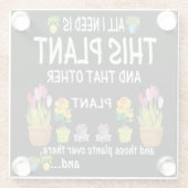 bloemen voor iedereen glazen onderzetter (Achterkant)