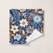 Bloemen Voor Je Blues Bad Handdoek (Wasdoekje)
