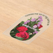 Bloemen voor jou - Celebration Kaart Acryl Uitnodigingen (Laagn)