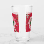 Bloemen voor Kerstmis Glas (Links)