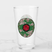 Bloemen voor Kerstmis Glas (Voorkant)