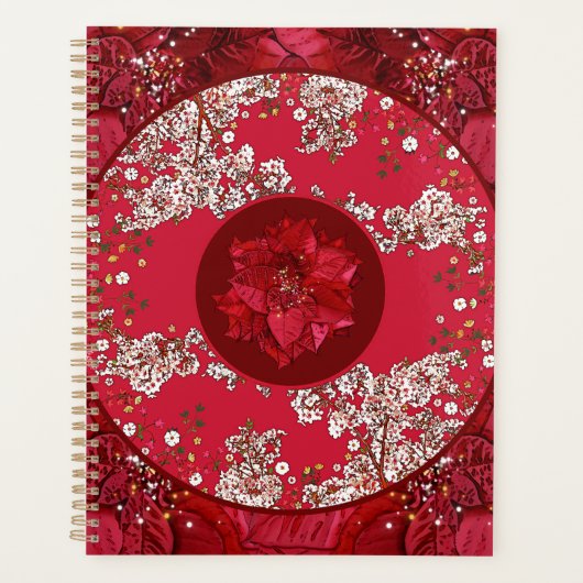 Bloemen voor Kerstmis Planner (Voorkant)