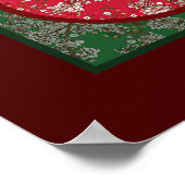 Bloemen voor Kerstmis Poster (Hoek)