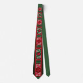 Bloemen voor Kerstmis Stropdas (Voorkant)