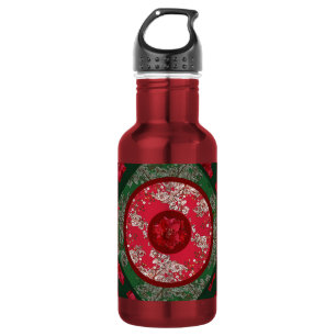 Bloemen voor Kerstmis Waterfles