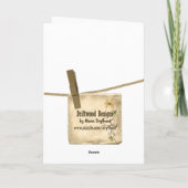 Bloemen voor mam kaart (Achterkant)