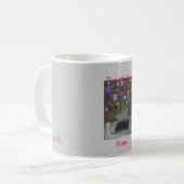 Bloemen voor mam koffiemok (Voorkant links)