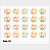 Bloemen voor Moederdag Stickers (Vel)
