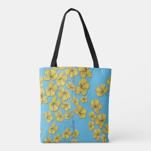 Bloemen voor Oekraïne Tote Bag (Achterkant)