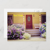 Bloemen voorportaal Briefkaart (Voorkant / Achterkant)