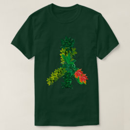 Bloemen Vredesbord T-shirt