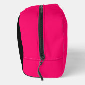 Bloemen Vredesteken op zwart Toilettasje (Rechts)