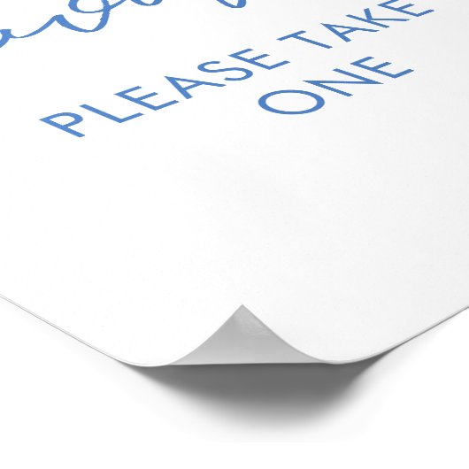 Bloemen Vrijgezellenfeest Favorieten teken Poster (Hoek)