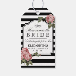  Bloemen Vrijgezellenfeest Gast Favor Cadeaulabel