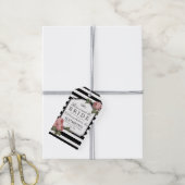  Bloemen Vrijgezellenfeest Gast Favor Cadeaulabel (Met Touw)