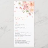 Bloemen Vrijgezellenfeest Liefde in Bloom Bright F Menu (Voorkant)