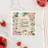 bloemen | Vrijgezellenfeest Napkins Servetten (Insitu)