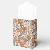 Bloemen Vrijgezellenfeest of bruiloft gepersonalis Bedankdoosjes (Geopend)