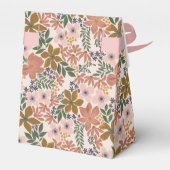 Bloemen Vrijgezellenfeest of bruiloft gepersonalis Bedankdoosjes (Achterkant)