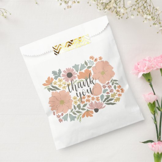 Bloemen Vrijgezellenfeest of bruiloft gunst Tassen Bedankzakje (Gezegeld)