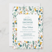 Bloemen Vrijgezellenfeest Schattigee Lentetuin CUS Kaart (Voorkant)