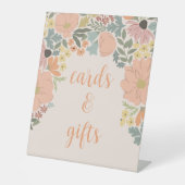 Bloemen Vrijgezellenfeest voetstuk teken Reclamebord Met Voetstuk (Voorkant)