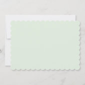 Bloemen Vrijgezellenfeest witte hortensia Kaart (Achterkant)