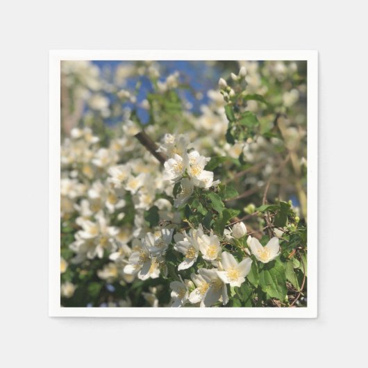 Bloemen vrouwelijk servet (Voorkant)