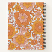 Bloemen Vrouwelijke School Girly Notitieboek (Achterkant)